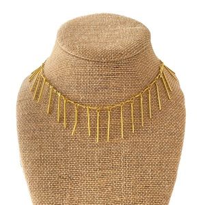 Gold Spike Necklace